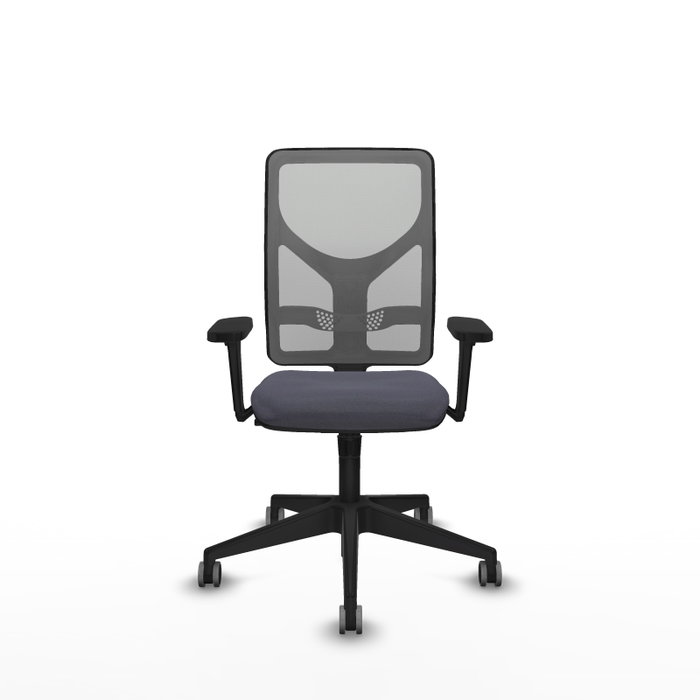 PIQUERAS Y CRESPO Silla de oficina Motilla Gris con Mecanismo Sincro PIQUERAS Y CRESPO Silla de oficina Motilla Gris con Mecanismo Sincro