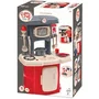 Ecoiffier Cocina Infantil Loft con Frigorífico, Microondas, Vitrocerámica y 14 Piezas de Menaje - 18 Meses, Origen Francés