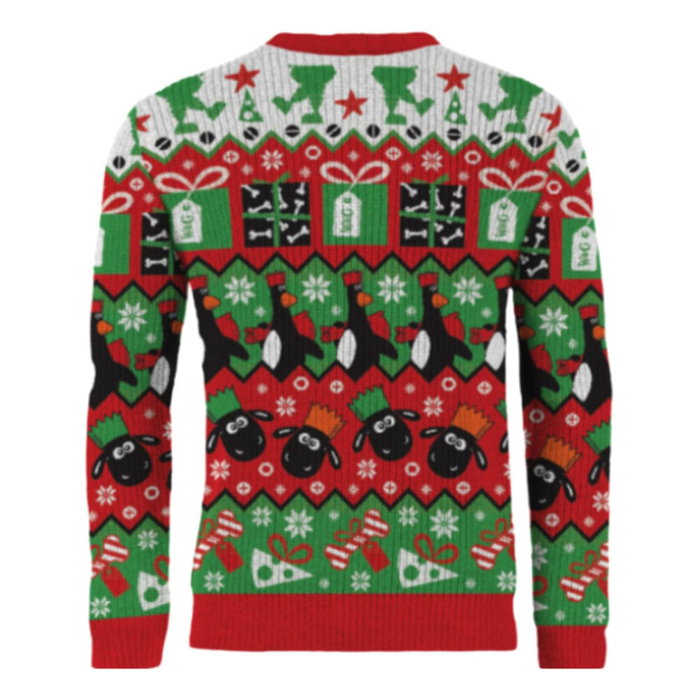 Wallace y Gromit Suéter navideño Cracking Christmas Old Chum! talla XL