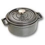 Staub Cocotte de hierro fundido 12 cm, Gris Grafito