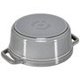 Staub Cocotte 12cm Redonda Gris Grafito, Hierro Fundido