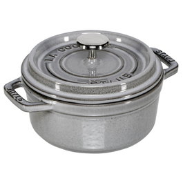 Staub Cocotte 12cm Redonda Gris Grafito, Hierro Fundido