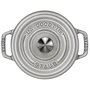 Staub Cocotte 12cm Redonda Gris Grafito, Hierro Fundido
