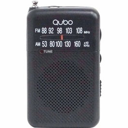 Qubo Radio portátil mini RS-1 negro