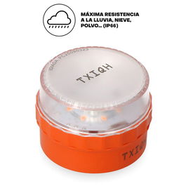 Txiqh Baliza V16 de Emergencia Homologada Conectada Geolocalizable con DGT 3.0, IP54, Visible 1 km, Magnética, con SIM hasta 2038