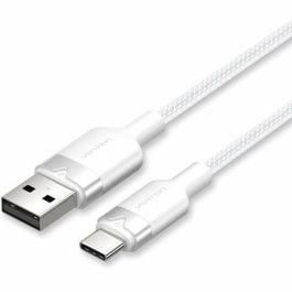 Vention Cable USB 2.0 Tipo-C a USB-A CTNWH 2m Blanco