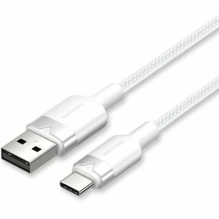 Vention Cable USB 2.0 Tipo-C a USB-A CTNWH 2m Blanco Vention Cable USB 2.0 Tipo-C a USB-A CTNWH 2m Blanco