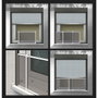Schellenberg Mosquitera con marco extensible, 75-142 x 50 cm, blanca