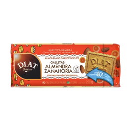 Diat-Radisson Galletas de Almendra y Zanahoria 220 g