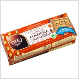 DIAT Galletas Almendra y Zanahoria 220 Gr