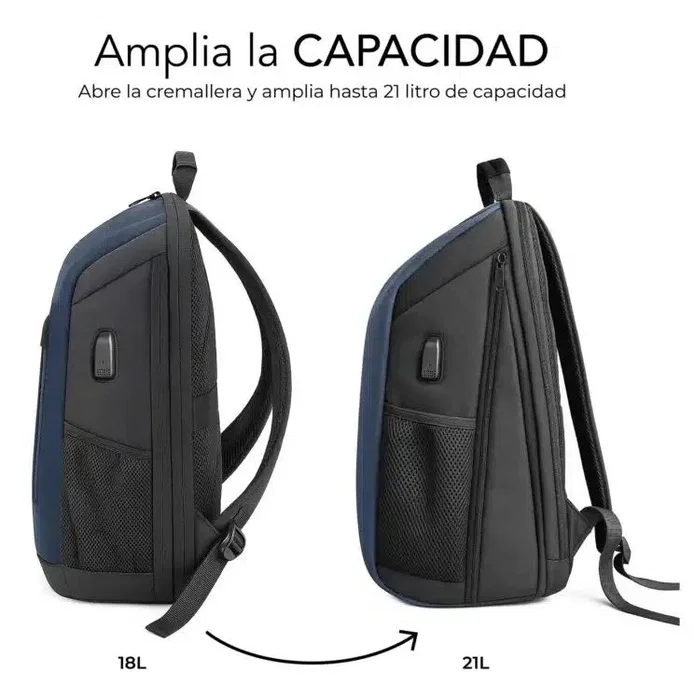 SUBBLIM Nomad Xpand Air Padding Mochila Azul 18-21L