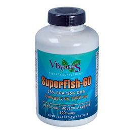 VBYOTICS Superfish 60 (Epa 35%-Dha 25%) 100 Perlas