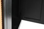 DKD Home Decor Buffet de Mango y Ratán Negro y Natural 160x40x90