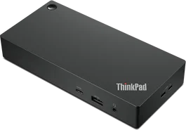 Lenovo ThinkPad Universal USB-C Dock 40AY0135EU Base de Conexión con Adaptador de Corriente 135W para Portátil - Negro