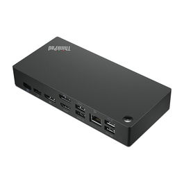 Lenovo Docking Station Universal 135W 40AY0135EU Black - Base de conexión para portátil