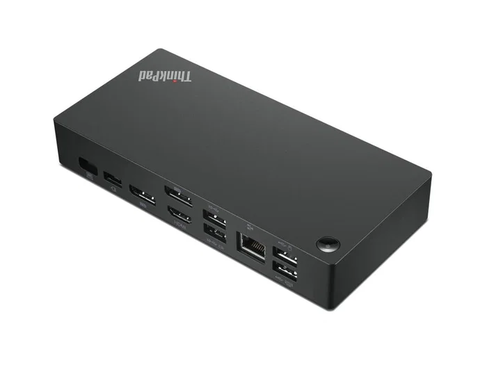Lenovo ThinkPad Universal USB-C Dock con fuente de alimentación de 135 W, Negro