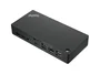 Lenovo ThinkPad Universal USB-C Dock con fuente de alimentación de 135 W, Negro