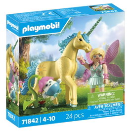 PLAYMOBIL Unicornio Sunshine Blossom con Hada