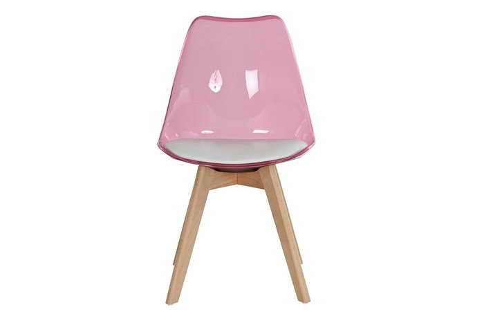 DKD Home Decor Silla Urban Shenglong basics Rosa Blanco 47 x 81 x 54 cm (4 Unidades)