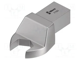 WERA Terminación de llave plana de 22 mm serie 7780