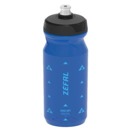 Zefal Bidón Sense Soft 650 ml - Boquilla de Silicona, Sin BPA, Ligero para Ciclismo