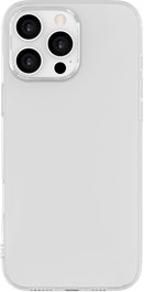 eSTUFF Funda iPhone 16 Pro INFINITE VIENNA TPU Transparente 100% Reciclado - Protección y Sostenibilidad
