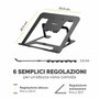 Fellowes Alumia Soporte para Portátil Negro Ajustable