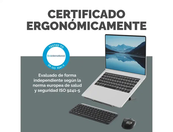 Fellowes Alumia Soporte para Portátil Negro Ajustable Fellowes Alumia Soporte para Portátil Negro Ajustable