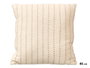 GIFTDECOR Cojín Rayas Punto Crema 45x45cm