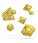 Oakie Doakie Dice Dados RPG-Set Marble - Amarillo (7)