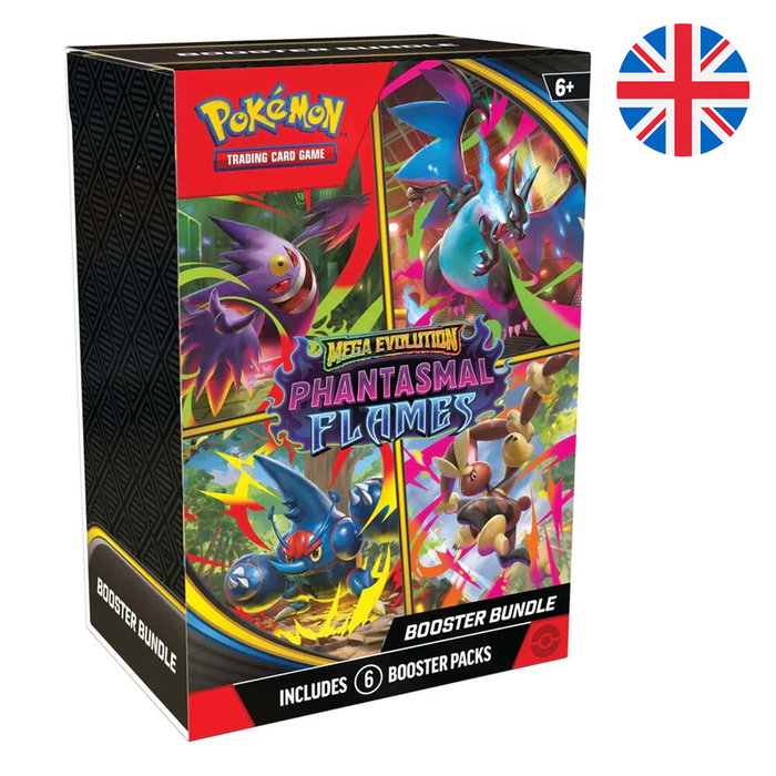 Pokemon Juego de Cartas Booster Bundle Fuegos Fantasmales TCG Ingles 6 Sobres Pokemon Juego de Cartas Booster Bundle Fuegos Fantasmales TCG Ingles 6 Sobres