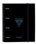 Carpeta de anillas BlackFit8 California Azul Negro 27 x 32 x 3.5 cm