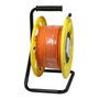 Synergy21 Carrete de cable CAT6A, 50m, CAT7A S-STP(S/FTP) con conector RJ45, LSZH
