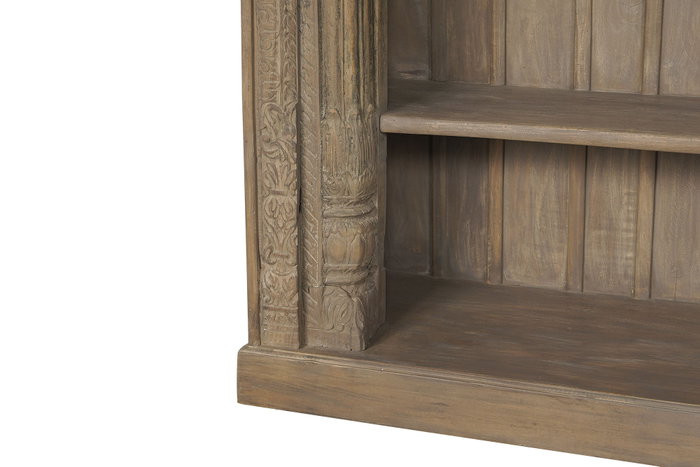 DKD Home Decor Estantería 56 x 272 x 168 cm Teca 4 Estantes