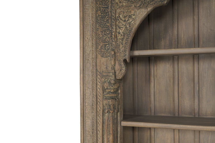 DKD Home Decor Estantería 56 x 272 x 168 cm Teca 4 Estantes
