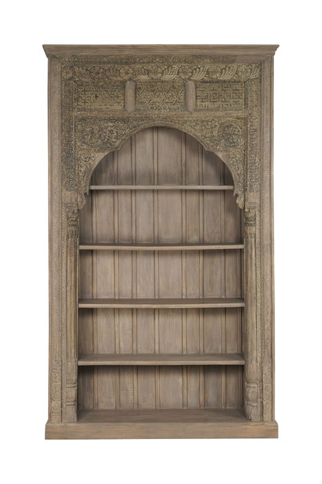 DKD Home Decor Estantería 56 x 272 x 168 cm Teca 4 Estantes