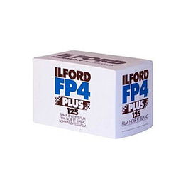 Ilford FP4 Plus Película Blanco y Negro 135/36, ISO 125, 36 Disparos