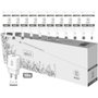 Tech One Tech Pack 10 Cargadores de Pared Basik TEC2954 Blanco 12W USB-A
