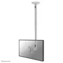 Neomounts FPMA-C050SILVER Soporte para TV de Techo Giratorio e Inclinable para Pantallas de 10" a 30" (76 cm), 1 Pantalla, VESA 75/100, Color Plata, Carga 20 kg