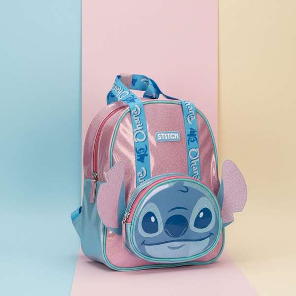 Cerdá Mochila Infantil Tiempo Libre Fantasia Stitch Azul