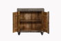 DKD Home Decor Aparador de Madera Tallado Gris