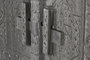 DKD Home Decor Aparador de Madera Tallado Gris
