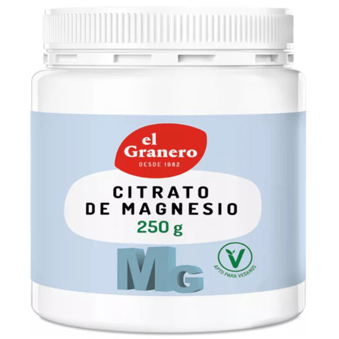EL GRANERO Citrato de Magnesio 250 g EL GRANERO Citrato de Magnesio 250 g