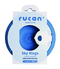 Rucan Pack Sky Ring Azul - Disco + 2 Mochilas Medianas