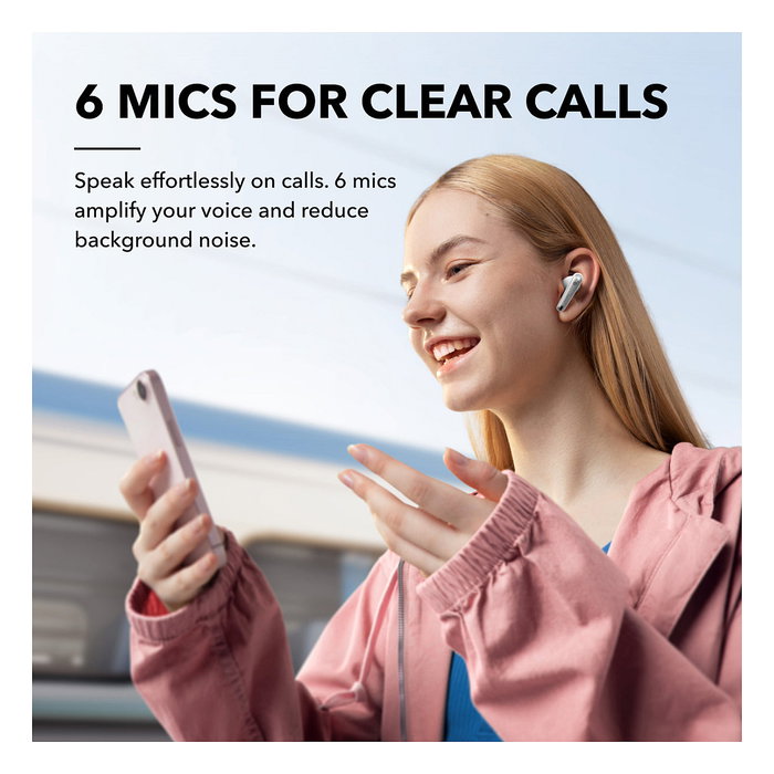 Anker Soundcore Liberty 4 NC Auriculares In-Ear True Wireless Blancos