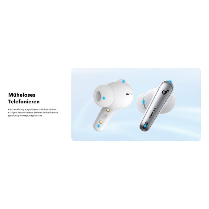 Anker Soundcore Liberty 4 NC Auriculares In-Ear True Wireless Blancos