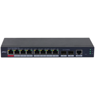 Dahua DH-S4210-8GT-110 Switch Industrial L2 Gestionable PoE Watchdog 8 Puertos Dahua DH-S4210-8GT-110 Switch Industrial L2 Gestionable PoE Watchdog 8 Puertos