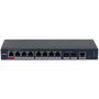 Dahua DH-S4210-8GT-110 Switch Industrial L2 Gestionable PoE Watchdog 8 Puertos