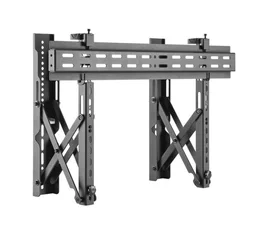 Equip 650351 Soporte de Pared Profesional para Monitor o TV 37-70" / 45kg, VESA 600x400, Negro, Sistema Pop-Out, Gestión de Cables