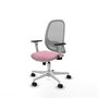 PIQUERAS Y CRESPO Silla de oficina Cilanco Rosa y Gris